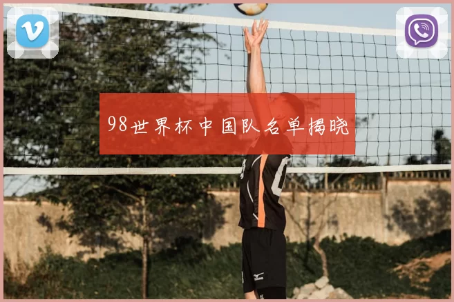 98世界杯中国队名单揭晓