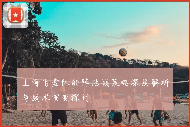 上海飞盘队的阵地战策略深度解析与战术演变探讨